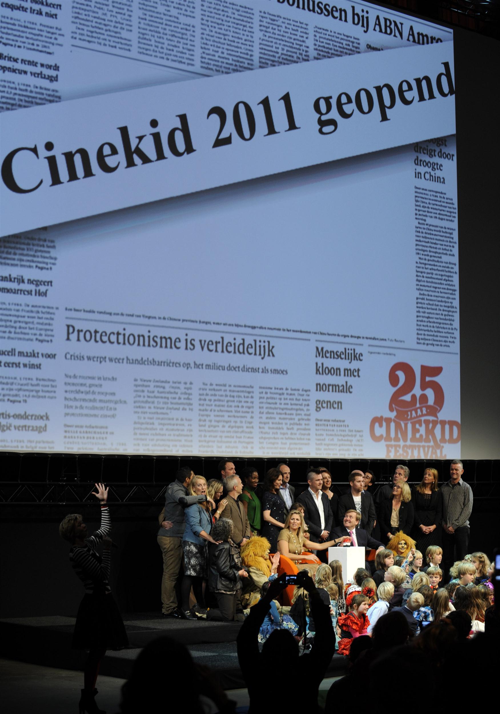 Princess Maxima and Prince Willem-Alexander attend the opening of the 25th Cinekid Festival | Picture 101765